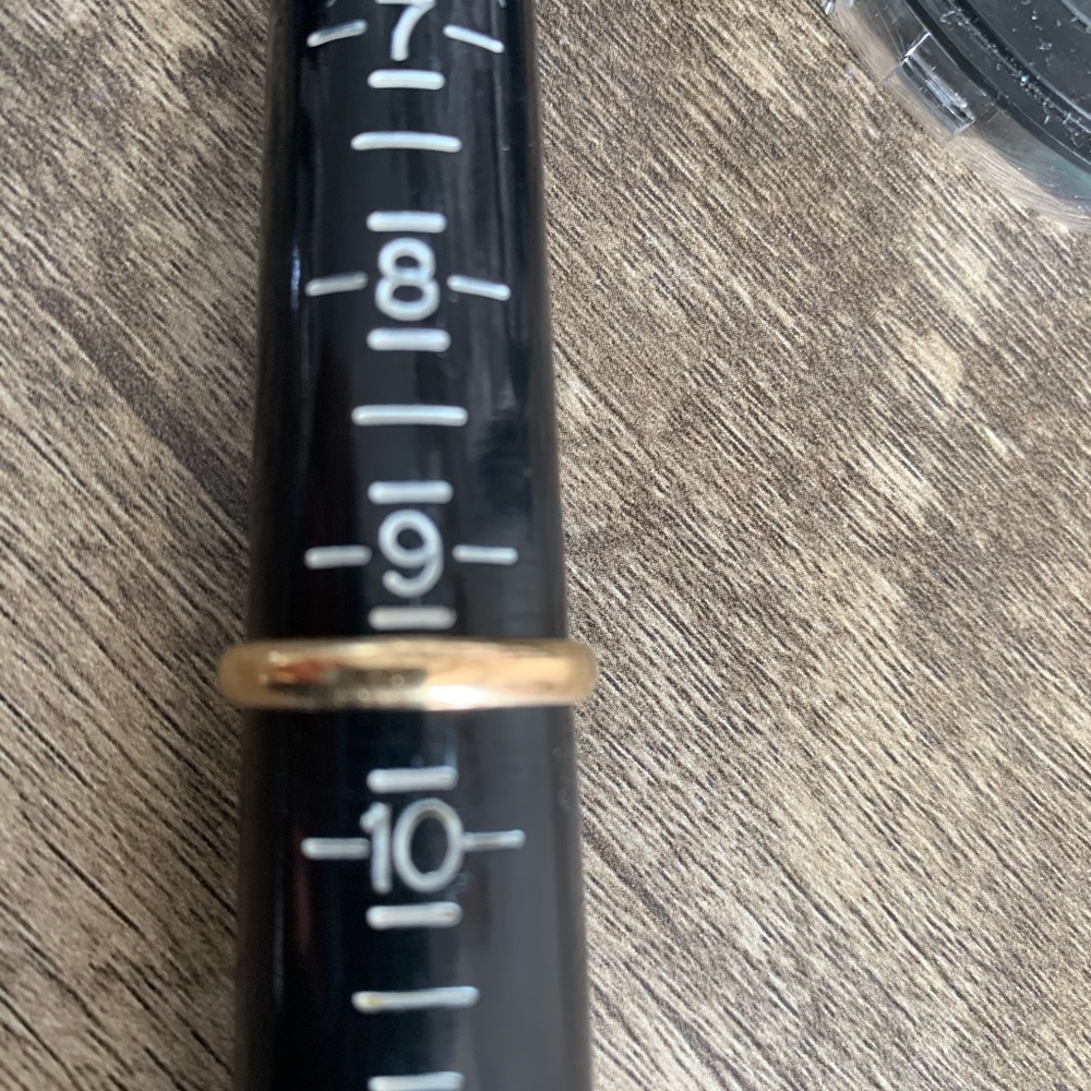 14 solid gold ring
